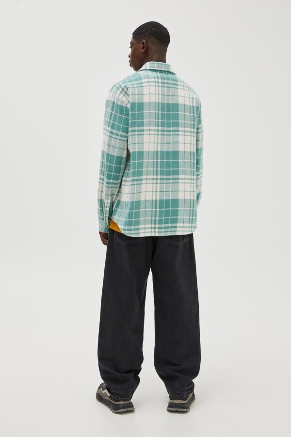 Check Overshirt With Pocket Detail - Image 2